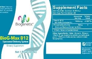 BioG-Max B-12 FAQ