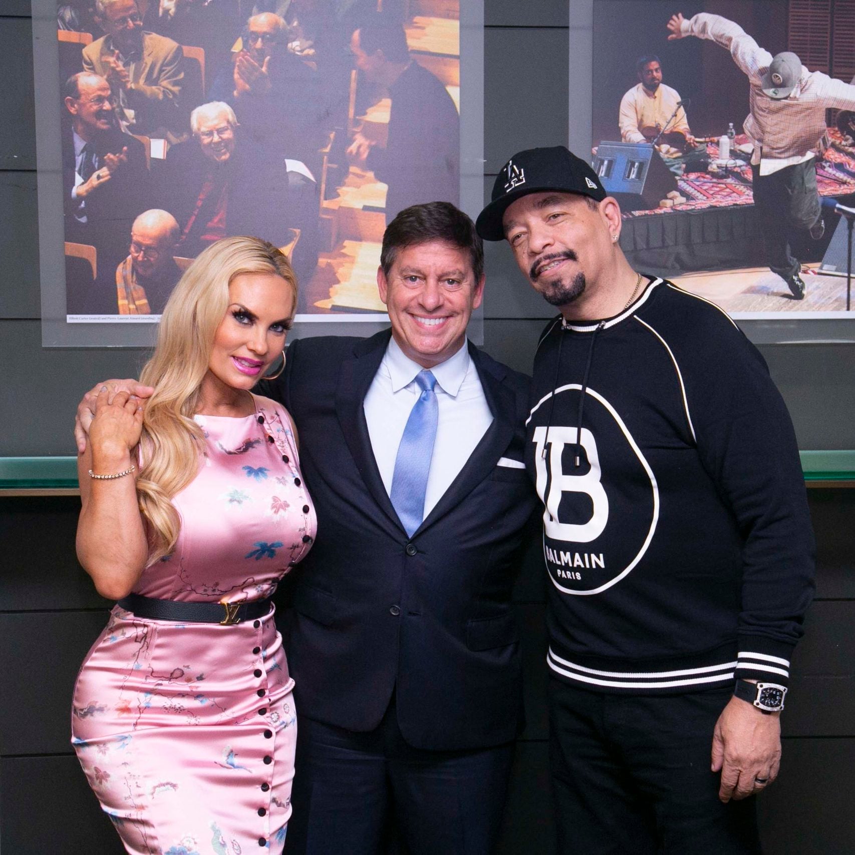 Dr. Stephen Wander with Ice T and Coco